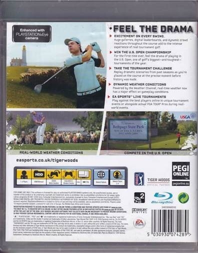 Tiger Woods PGA Tour 10 - PS3 (B Grade) (Genbrug)